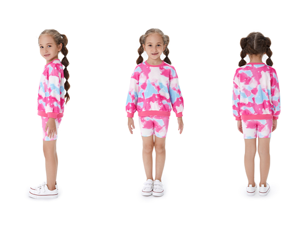 girls clothes tie dye