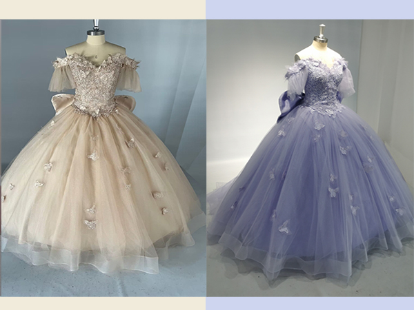 Flowers Quinceanera Dress Ball Gown