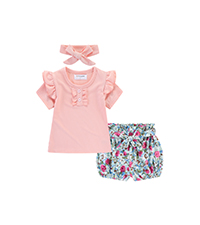 Girls Shorts Set