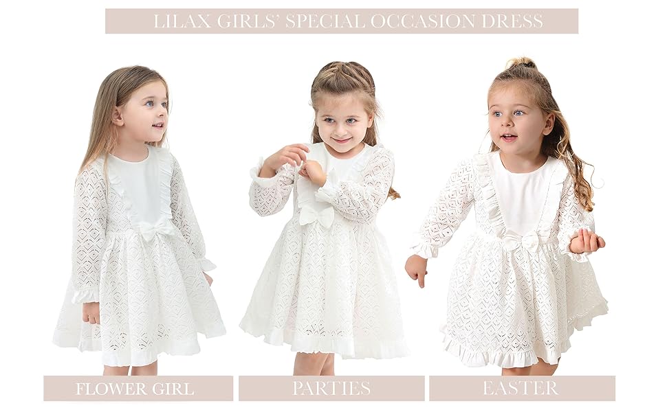  Lilax Girls'' Flower Girl Boho Dress. Whether it''s a joyous Easter celebration, a birthday party