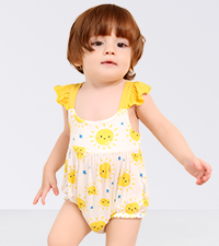 DreamHalo Baby Girl Camisole Bodysuits Ruffle Sleeveless Jumpsuit One Piece Summer Outfit Clothes