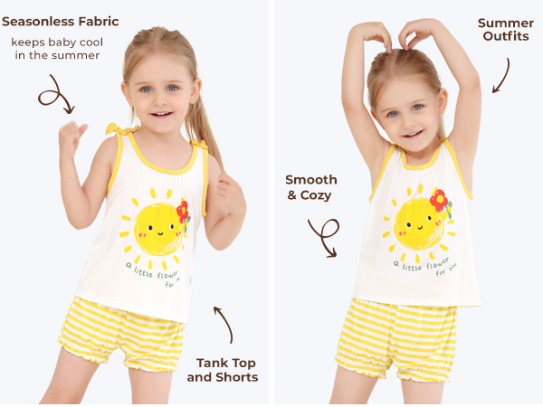 The cami top features cute shoulder straps with charming 3D bows.