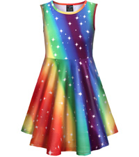 Girls Rainbow Dress