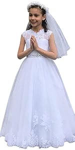 White Holy Communion Dress