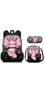 axolotl Backpack Sets