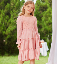 Girls Long Sleeve Dress