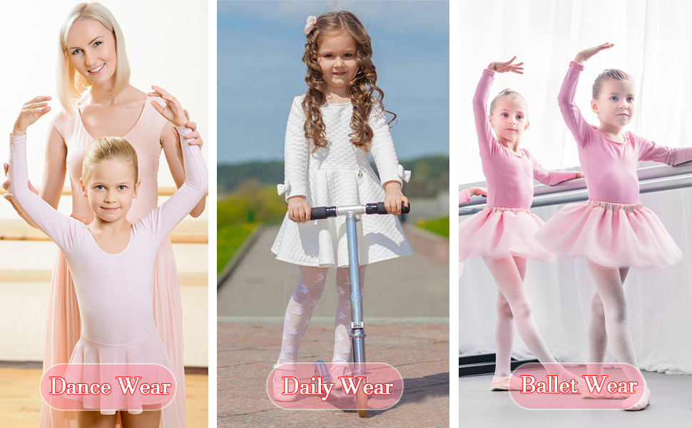 long sleeve leotards for toddler girls