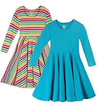 3/4 Sleeve Skater Dress