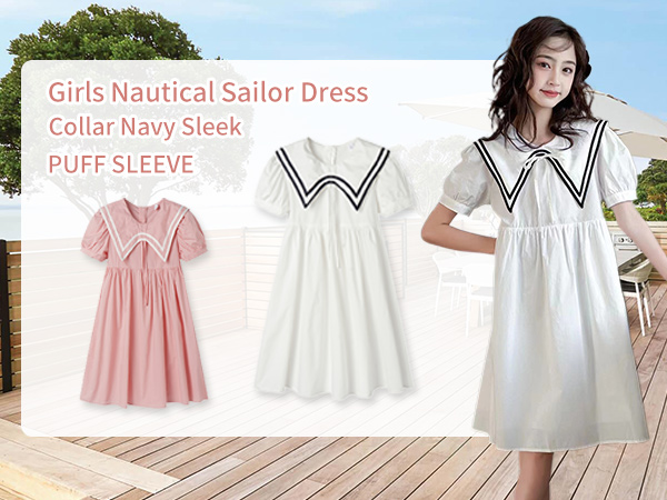 Girls Nautical Dress