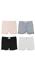 girls pink short 4 pack