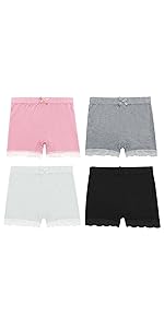 girls lace bike short