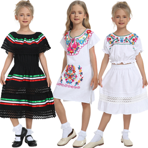 kids mexican dress