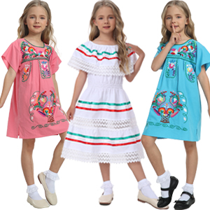 mexican traditional dress for girls