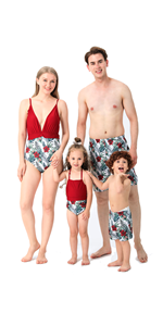 Family Matching Swimsuits