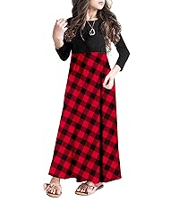 Girls Plaid Dresses