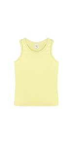 racerback tank top for toddler girls, camiseta de tirantes con espalda cruzada para niñas pequeñas