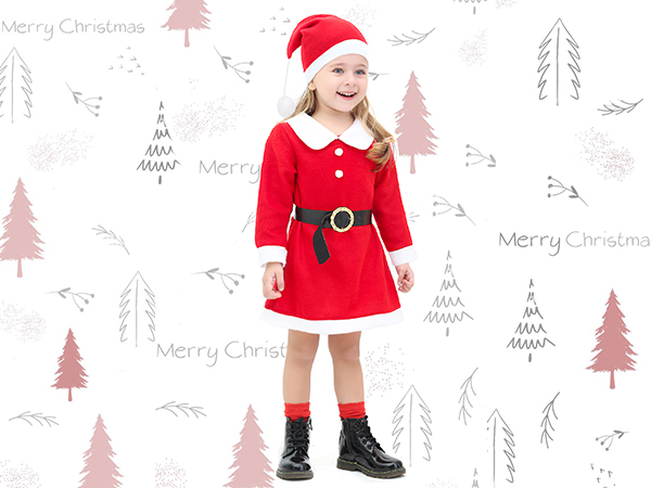 vestidos de navidad para niñas girls holiday dresses size 10-12 little girl christmas dress