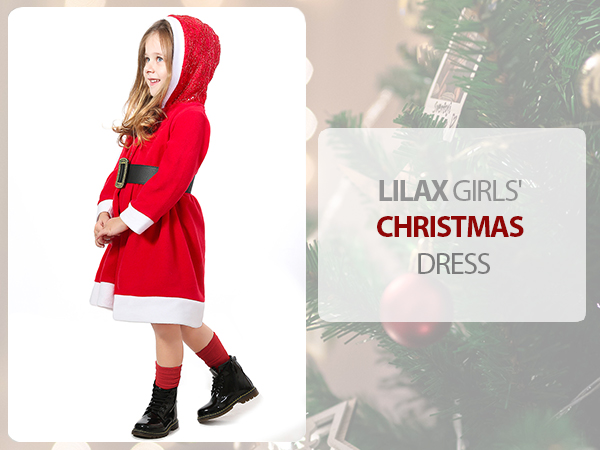 christmas dress girls, mrs claus costume, christmas outfit girl girls christmas outfits size 7/8"