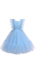 light blue girls dress