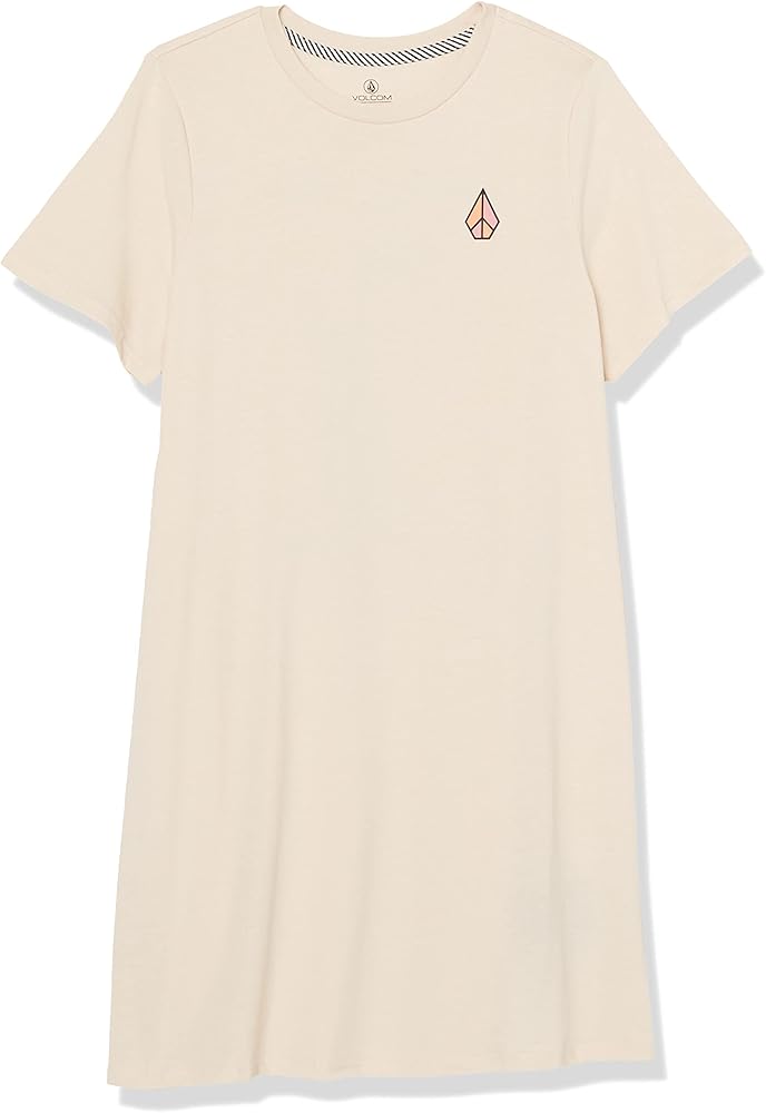 Volcom Girls' One Size Truly Stokin Short Sleeve Tee Dress