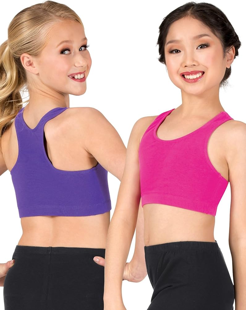 Theatricals Girls Cotton Racerback Bra Top