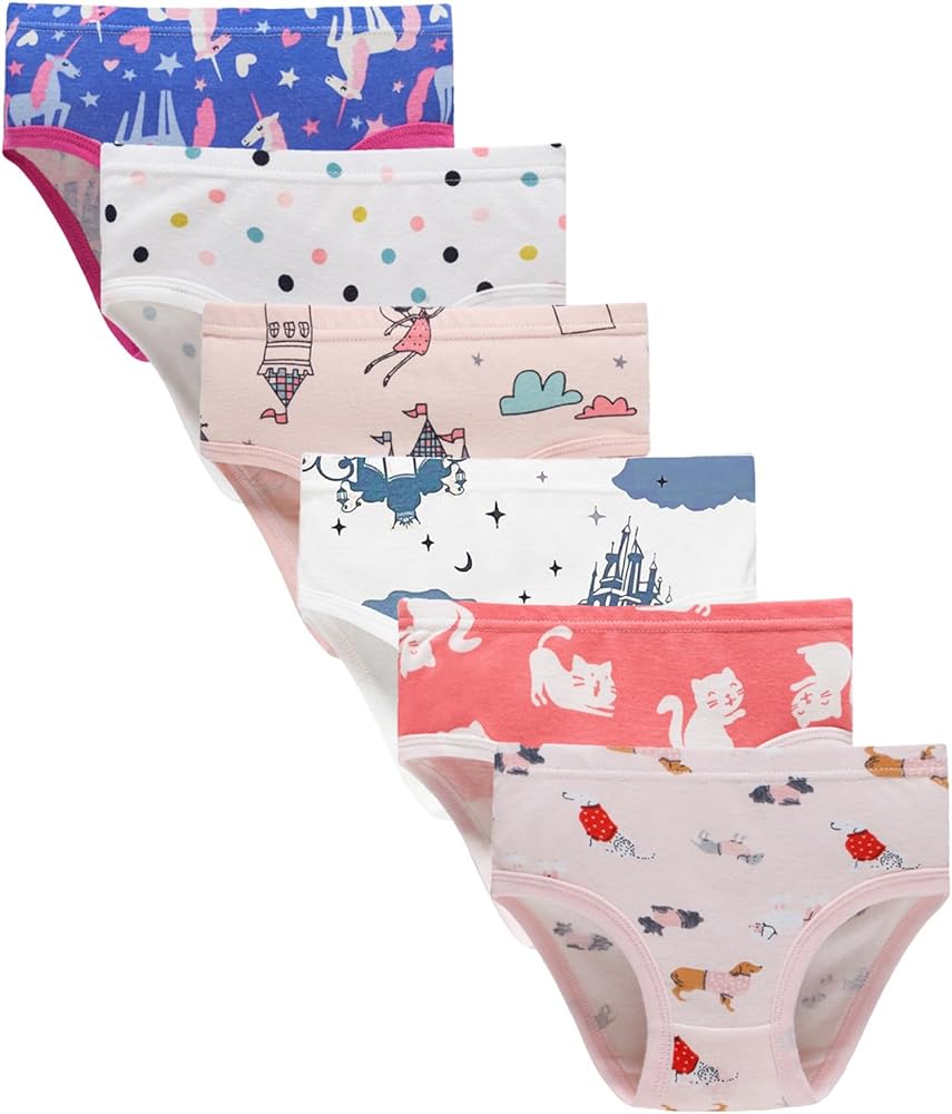 Boboking Comfty Underwear Little Girls'Briefs Baby Undies Girls Panties