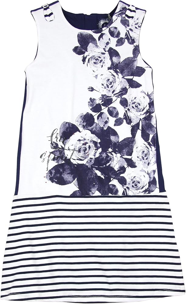 Deux par Deux Girls' Sleeveless Dress Coup de Foudre, Sizes 5-12