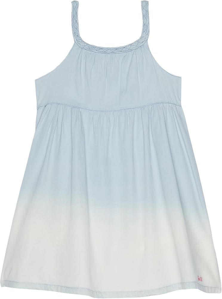 Levi's® Girl's Sleeveless Denim Dress (Big Kids) High Tide LG (12-14 Big Kid)