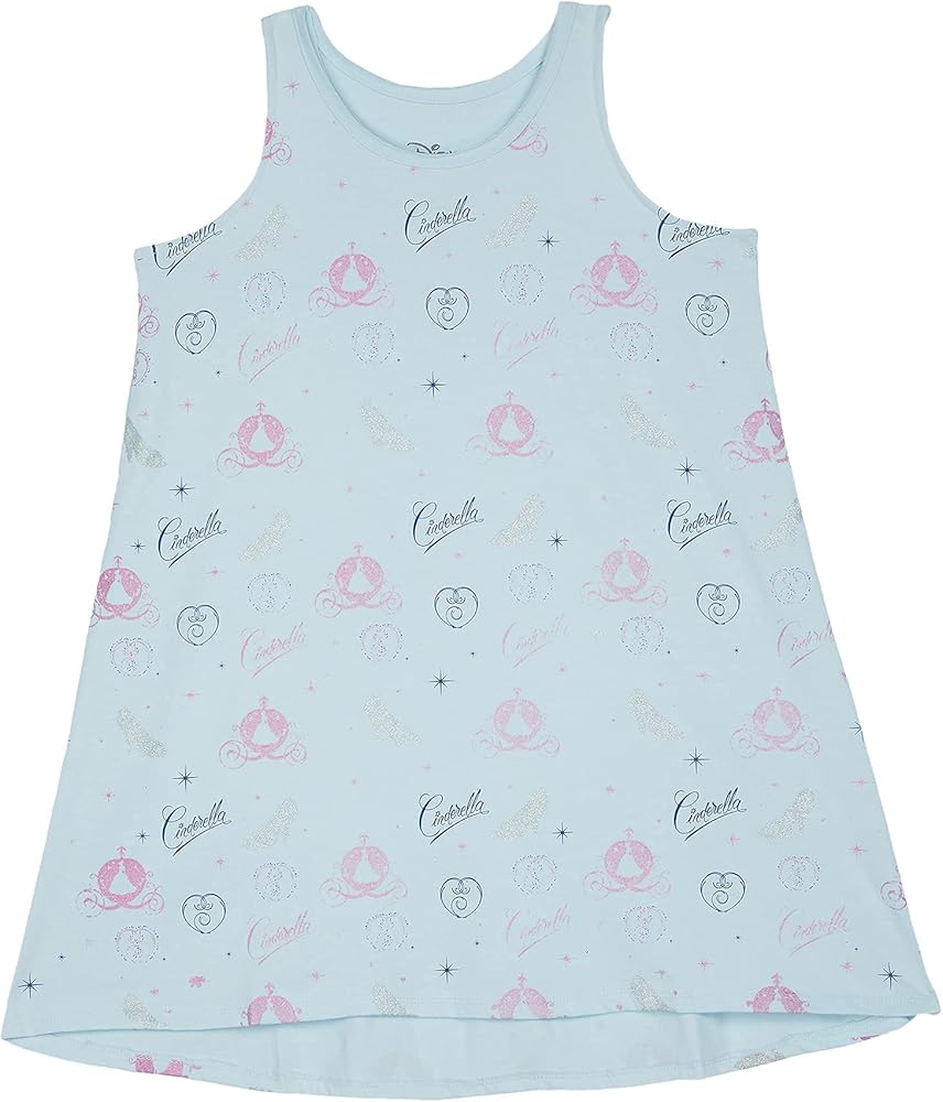 CHASER Girl's Cotton Jersey Tank Dress (Little Kids/Big Kids)