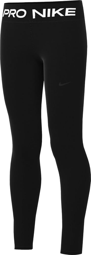 Nike Girl's Pro Leggings S Black