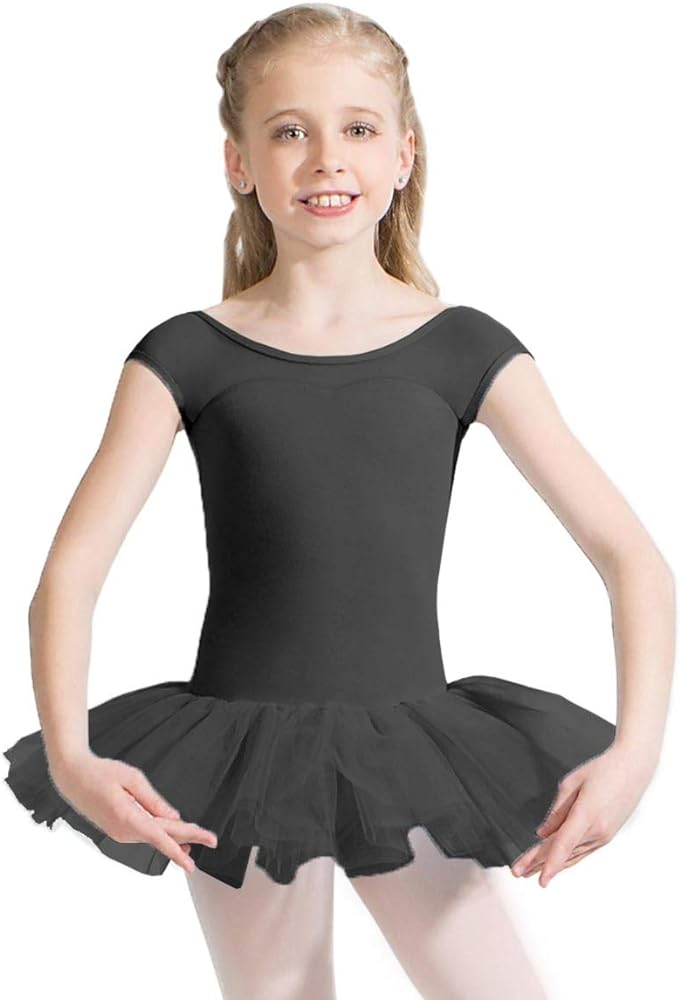 Capezio Girls' Keyhole Back Tutu Dress