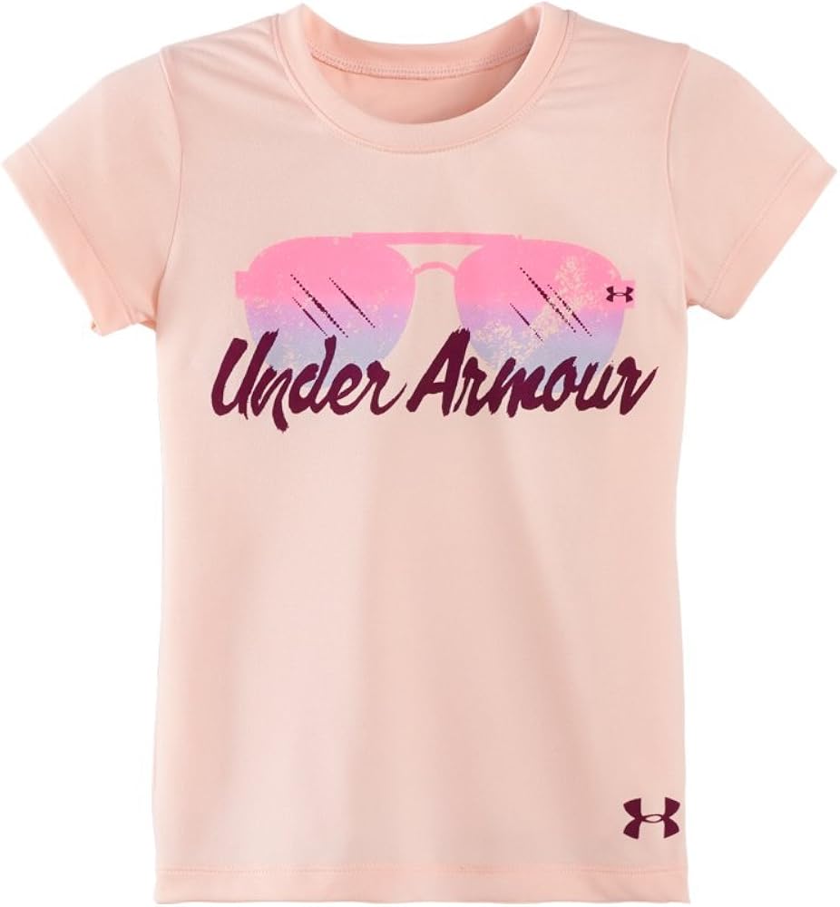 Under Armour Little Girls' Shades Short-Sleeve