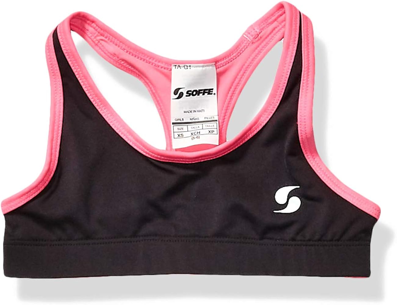 Soffe Girls' Big Dri Reversible Sports Bra