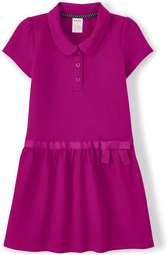 Gymboree Girls' and Toddler Short Sleeve Knit Polo Dress