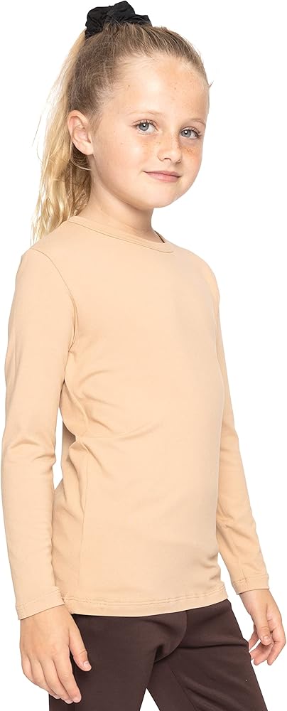 STRETCH IS COMFORT Girls, Women's and Plus Oh So Soft Long Sleeve Crew Neck Top