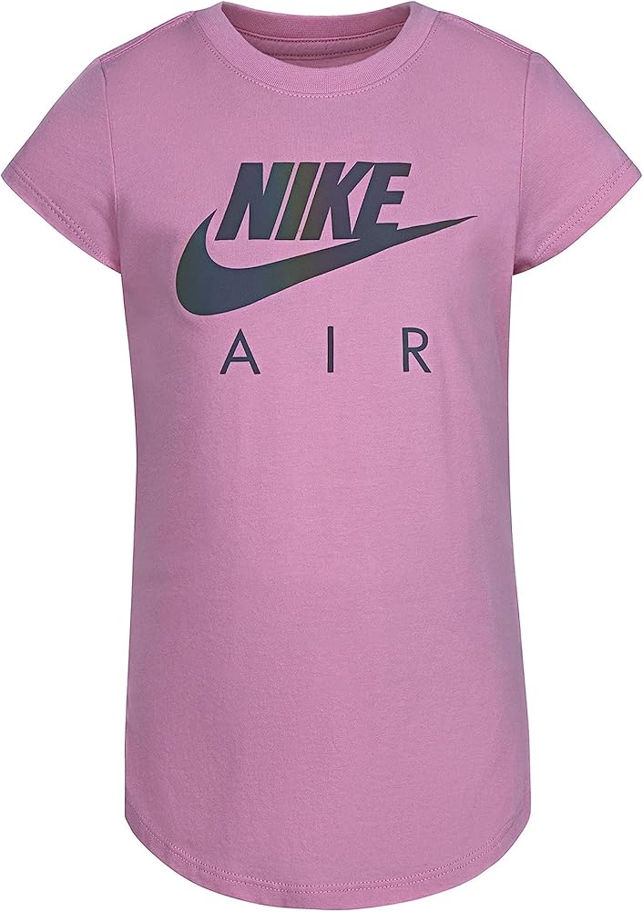 Nike Girl's Air Rainbow Reflective Tee (Little Kids)