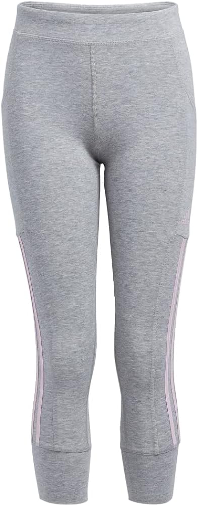 adidas Girls' Stripe Jogger 7/8 Tight