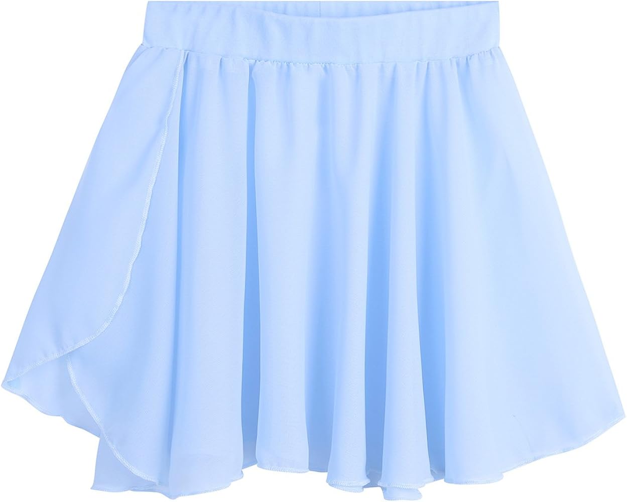 CHICTRY Children's Girl's Dance Sport Classics Chiffon Collection Wrap Over Skirt