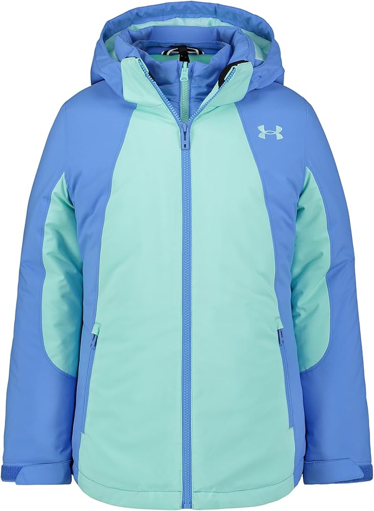 Under Armour Girls' Westward 3-in-1 Jacket, Removable Hood & Liner, Windproof & Water Repellant