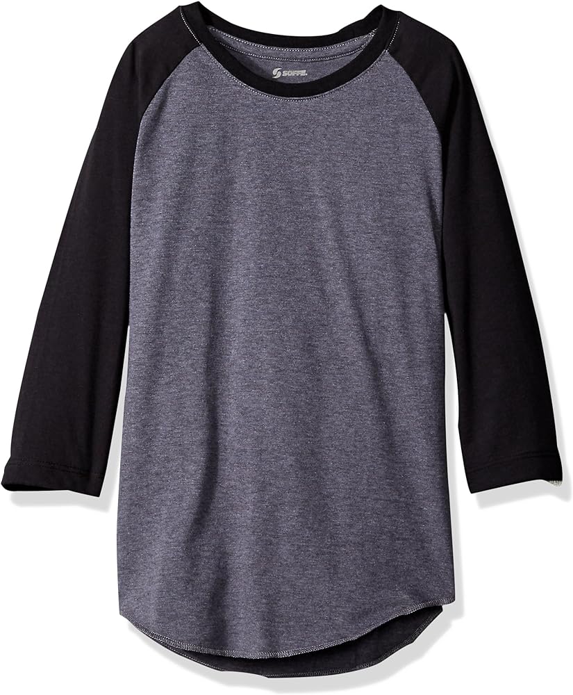 Heathered Baseball Tee