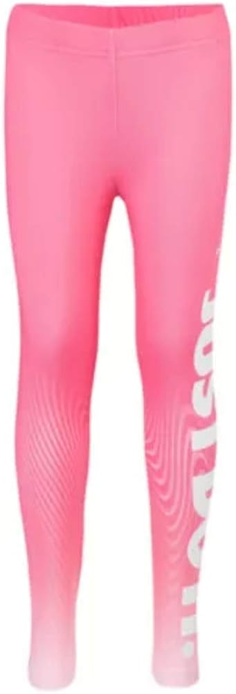 Nike Little Girls Dri-FIT Verbage Leggings Pants (6, Middy Rose)