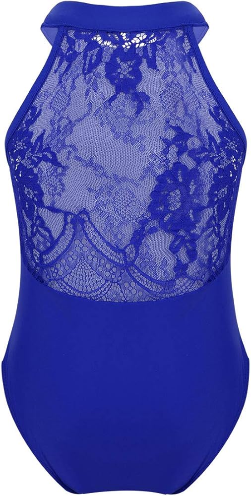 iiniim Kids Girl's Cross Strap/Lace Back Cotton Ballet Dance Gymnastics Camisole Leotard Sports Tank Tops