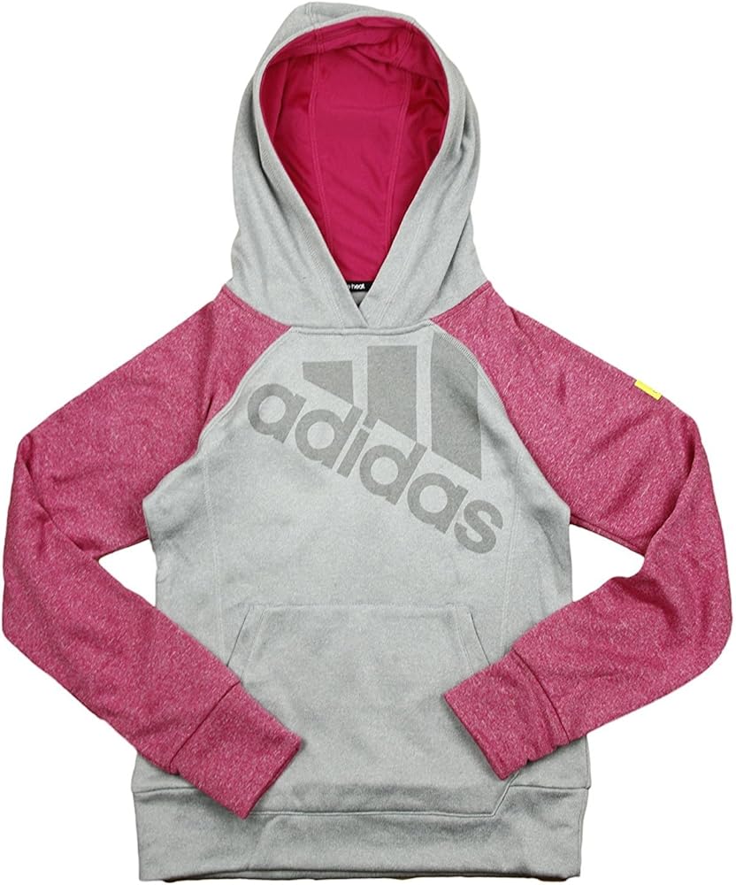 adidas Youth Girls (7-16) Ultimate Pullover Performance Logo Hoodie