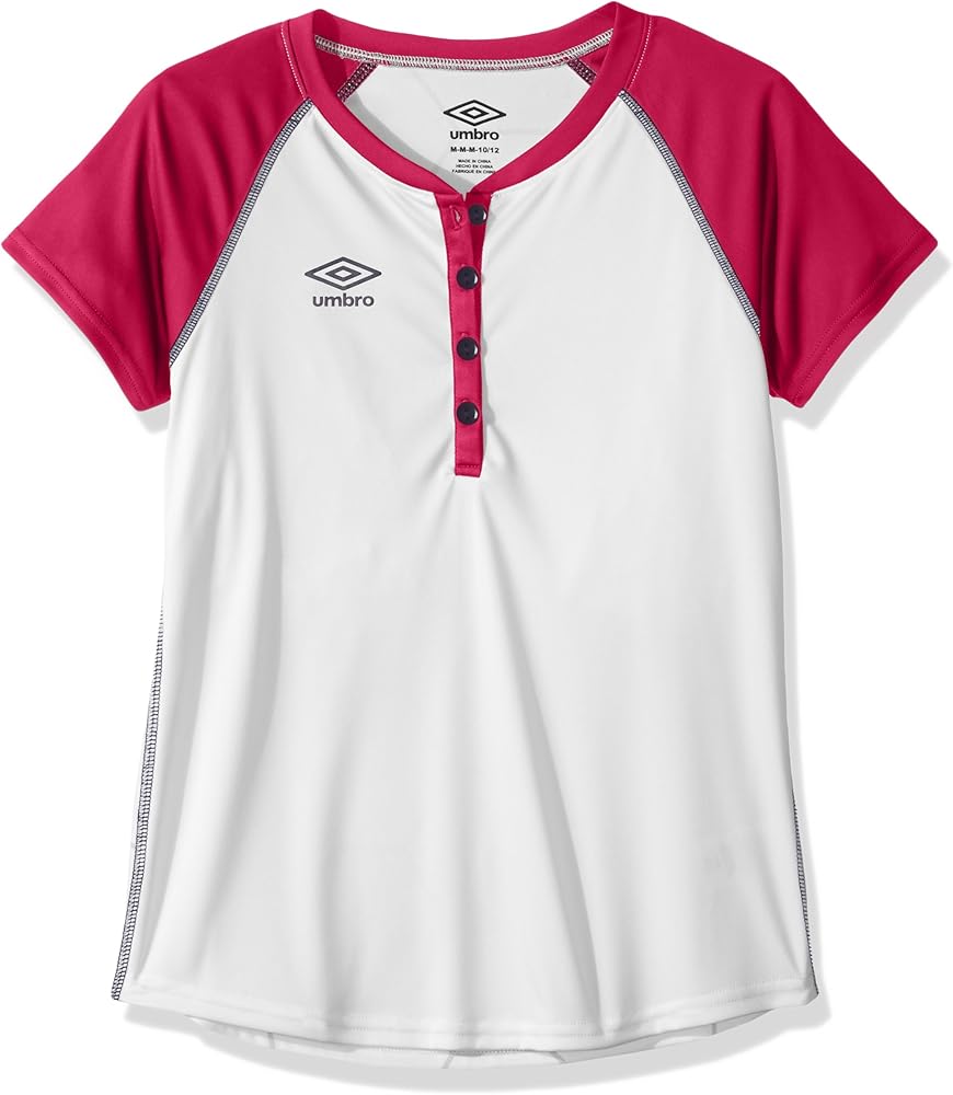 Umbro Girls Raglan Henley