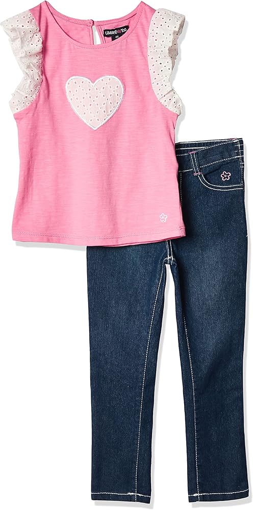 Limited Too Girls' Fashion Top and Pant Set (More Styles Available)