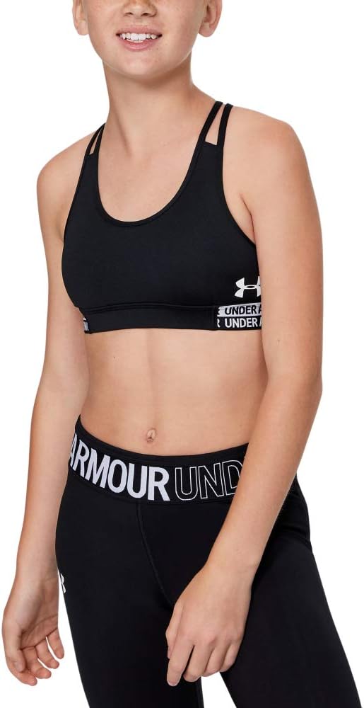 Under Armour Girls' HeatGear Armour Sports Bra