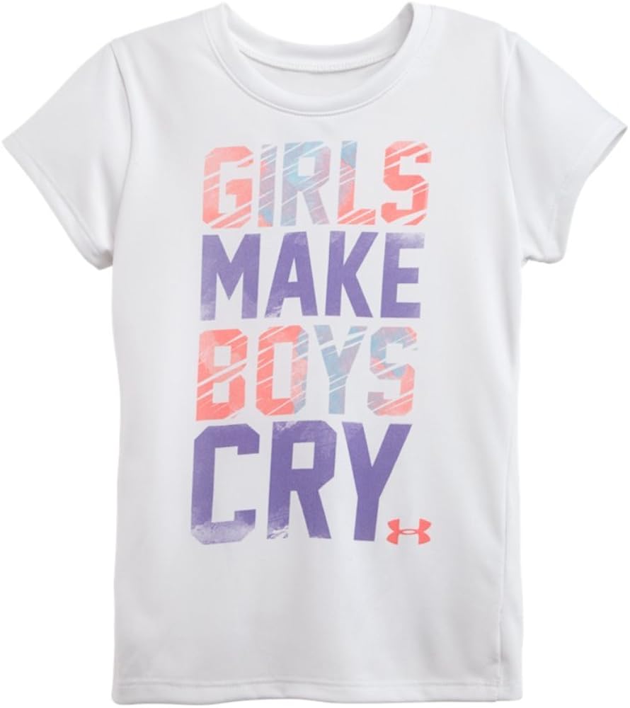 Under Armour Girl's 2-6X No Such Thing Short Sleeve