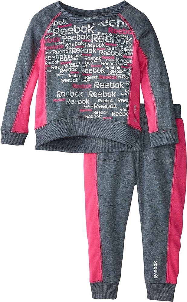 Reebok Girls' Sweatshirt and Pant Set