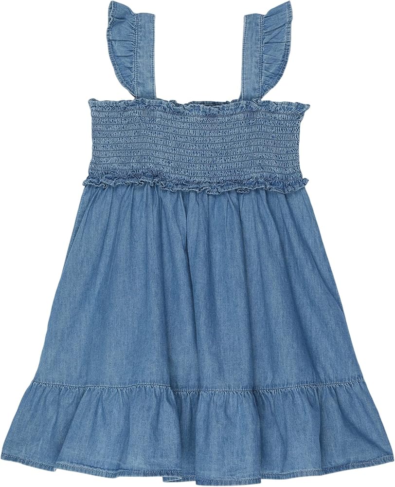 Janie and Jack Girl's Chambray Dress (Toddler/Little Kids/Big Kids)