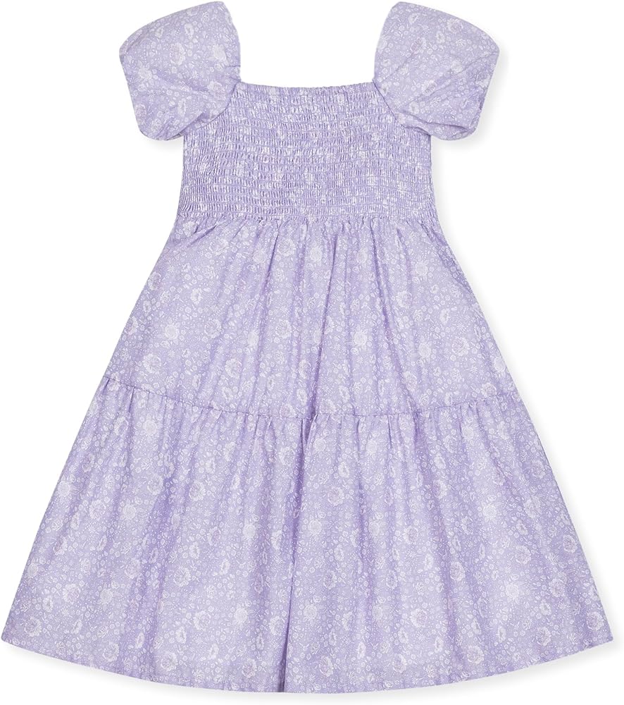 Hope & Henry Girls' Eyelet Shift Dress